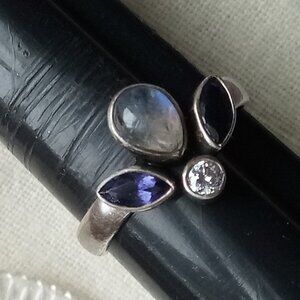 Vintage Nicky Butler Sterling Silver w/ moonstone